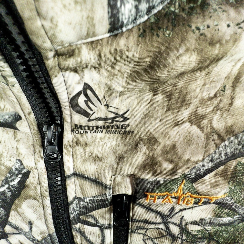 Habit Mothwing Mountain Mimicry Hunting‎ Jacket Mens Large Outdoors Camping - Picture 4 of 9